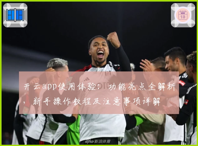 开云app使用体验：功能亮点全解析，新手操作教程及注意事项详解