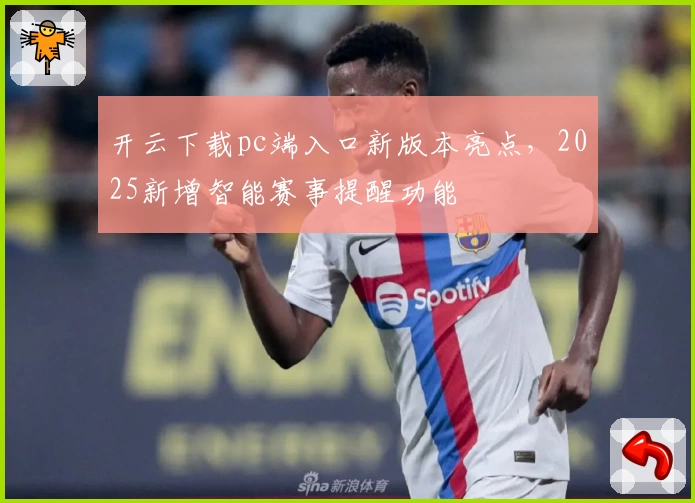 开云下载pc端入口新版本亮点，2025新增智能赛事提醒功能